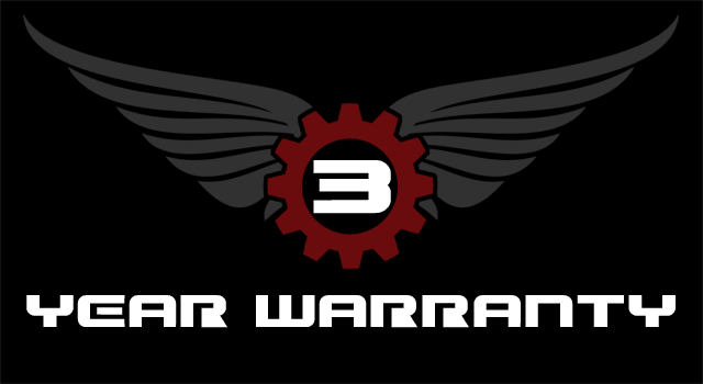 3 Year Warranty